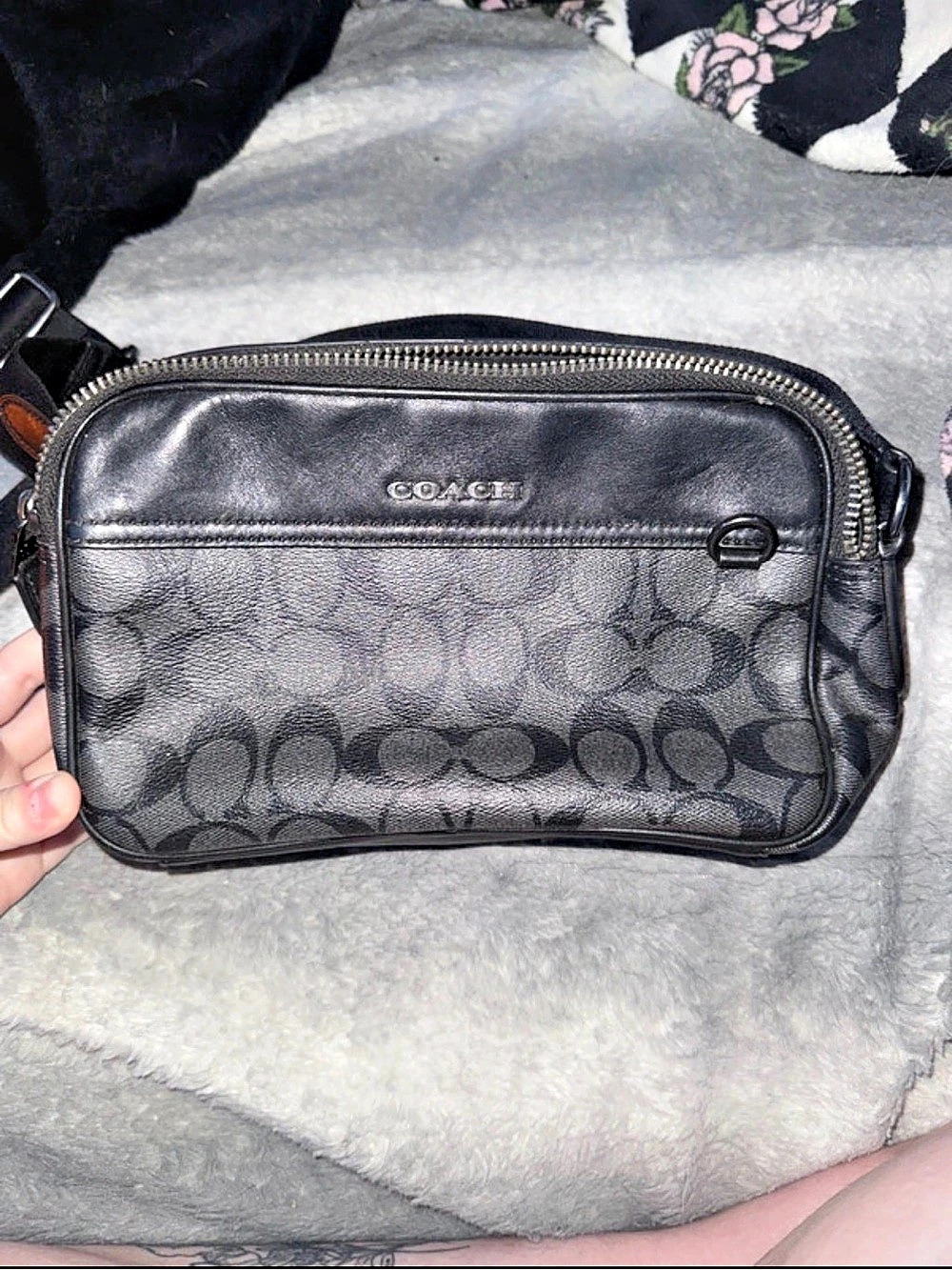 Coach Black Granham Crossbody Bag